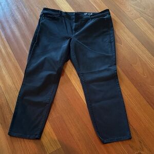 J. Jill Black Denim Ankle Pants